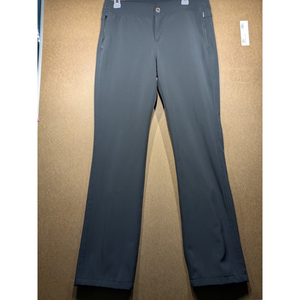 Kuhl Frost Softshell Fleece Lined Pants Gray Women 12 Reg Hiking Outdoor